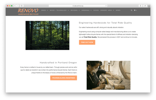 Renovo bikes – thank you for showing the way
